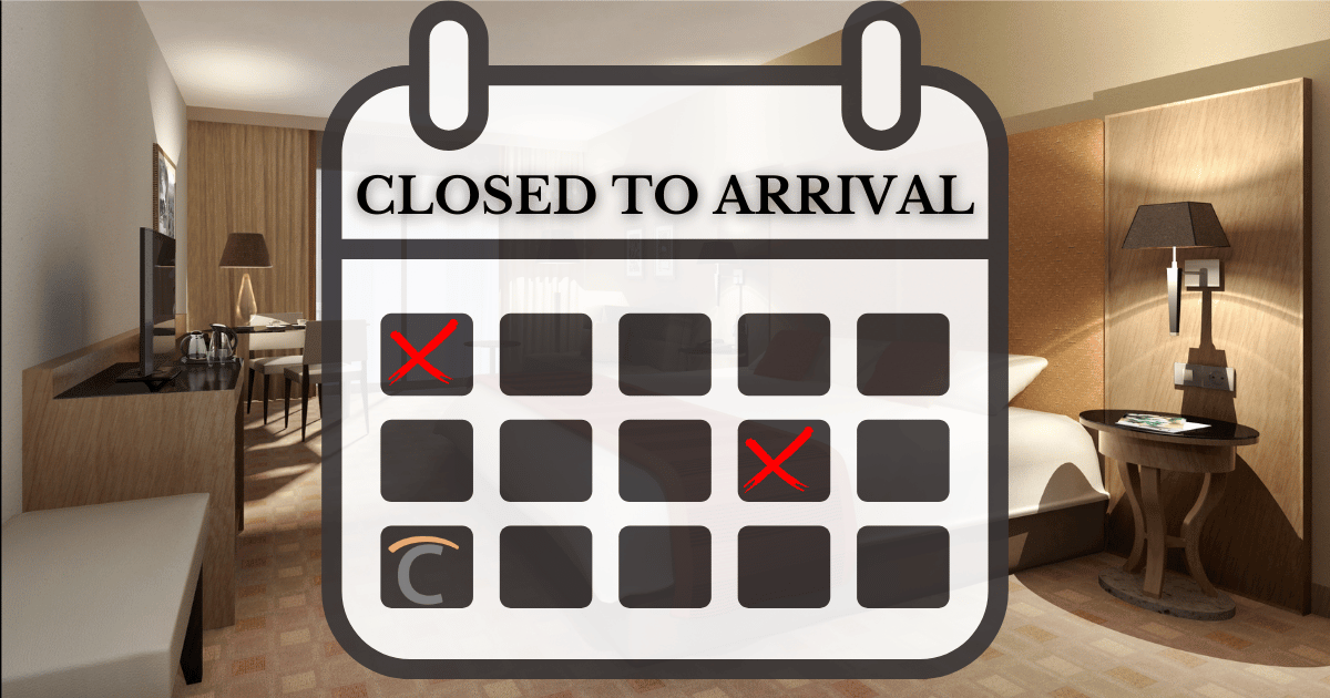 closed to arrival